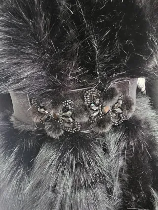 Chaleco Piel Sintética Negro