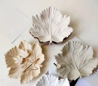 Stampo silicone foglia porta oggetti