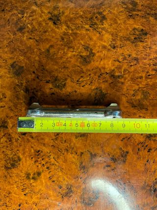 Set 10 Poggia Posate Vintage Argento Art Déco