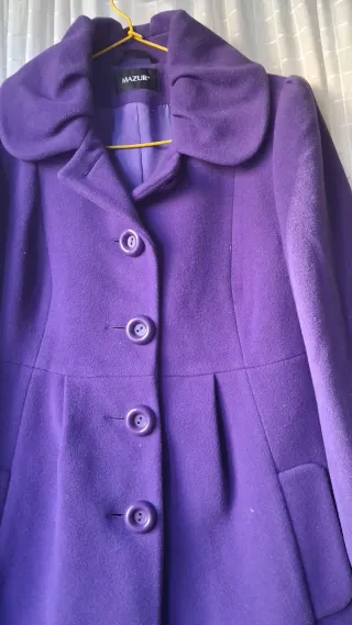 Abrigo lana cachemir Talla M