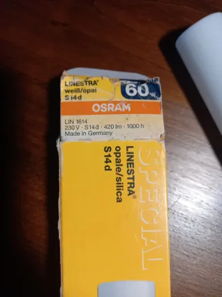Bombilla LINESTRA 60W OSRAM