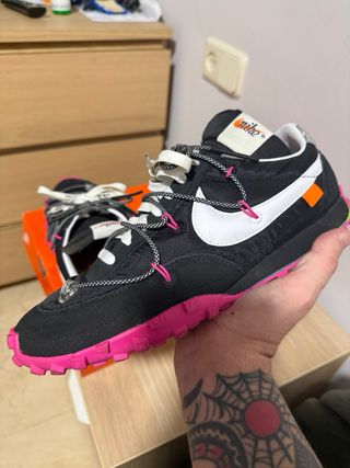 Nike Waffle Racer Off White Custom