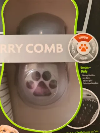 Cepillo para mascotas FURminator Curry Comb.*Nuevo