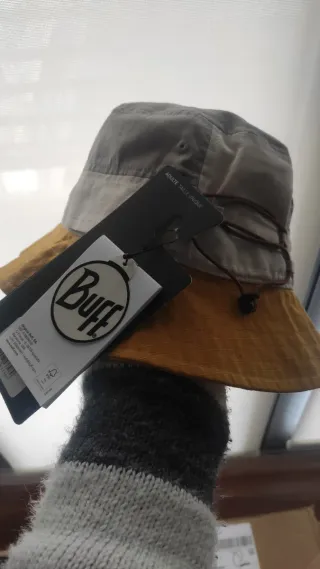 Gorra de verano Buff beige y amarilla