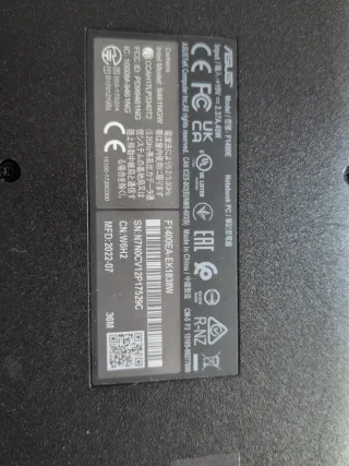 Portátil Asus VivoBook Negro