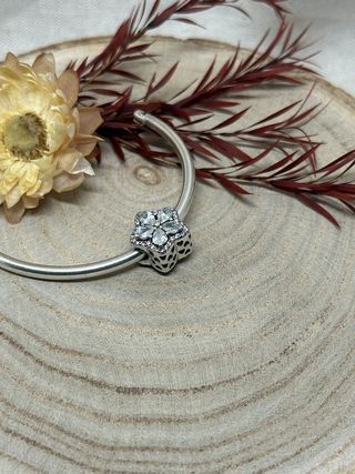 Charms Estrella Azul y Plateada