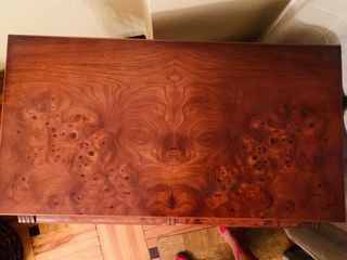 Mueble clásico salón 2 cajones y 2 baldas