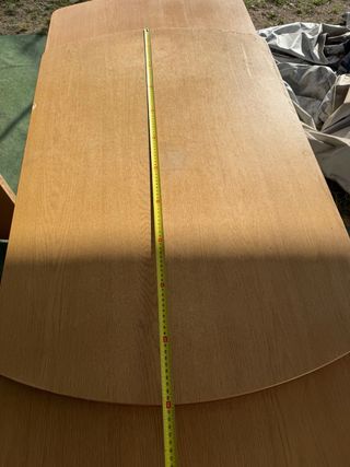 Mesa de comedor extensible madera