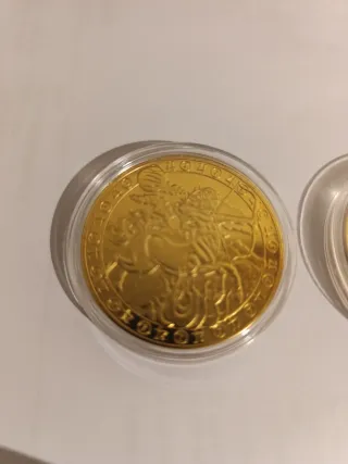 Réplicas Monedas Doradas Horóscopo