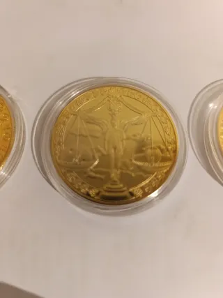 Réplicas Monedas Doradas Horóscopo