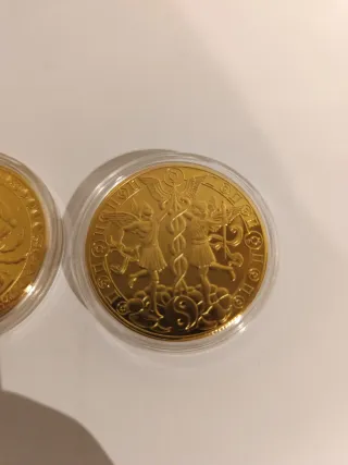 Réplicas Monedas Doradas Horóscopo