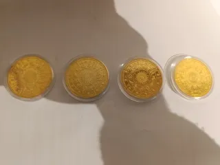 Réplicas Monedas Doradas Horóscopo
