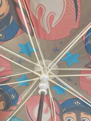 Lote 2 Paraguas Infantiles Paw Patrol y Mickey