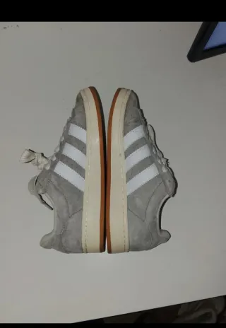 Adidas Campus Gris/Blanco originales