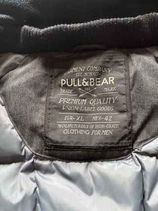 Chaquetón Negro de plumón