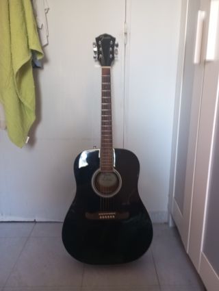Guitarra Acústica Fender Negra