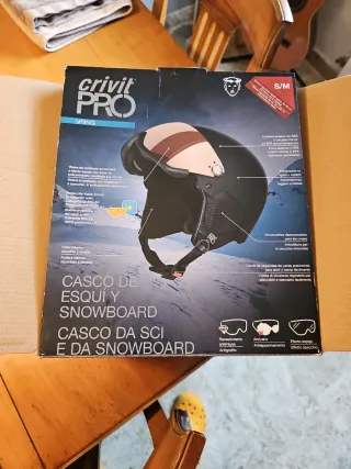 Casco esquí Crivit - Talla 55-59 cm