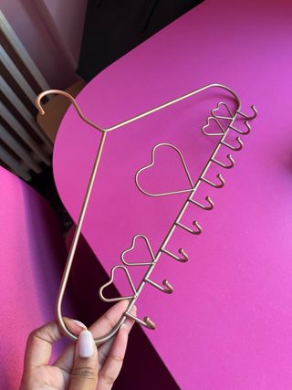 Organizador de joyas metal cobre