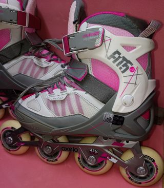 Patines Oxelo Fit 5 JR + Protecciones