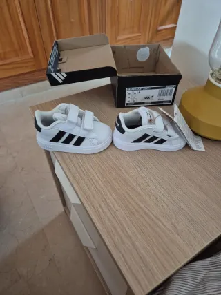 Adidas Grand Court 2.0 CFI Bebé Blanco