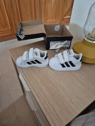 Adidas Grand Court 2.0 CFI Bebé Blanco