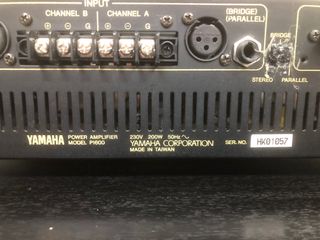Yamaha P1600 Etapa de Potencia Profesional PA