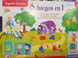 Juegos Clementoni 8 en 1