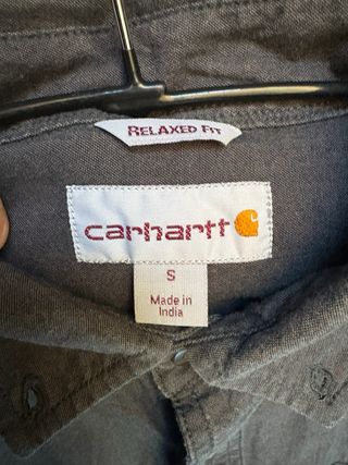 Camicia Carhartt Uomo Grigio Scuro