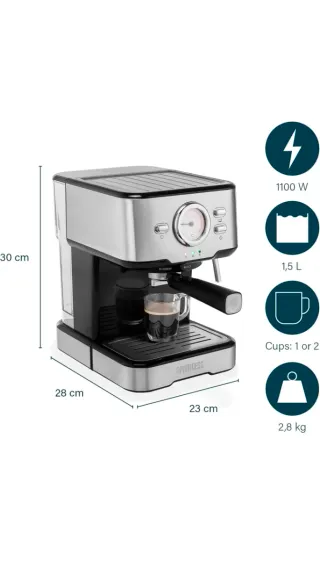 Cafetera Princess CAPSULAS Y MOLIDO