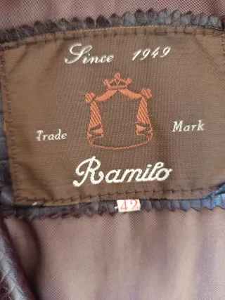 Chaqueta Piel Mujer Marrón con Cuello Pelo