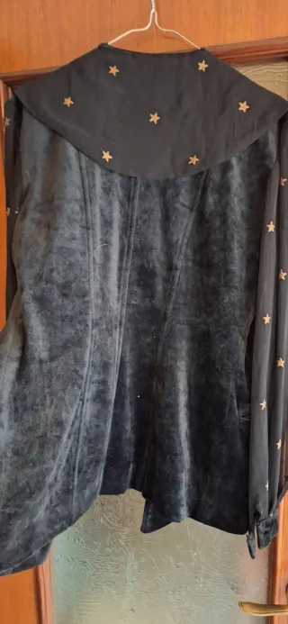 Chaqueta de Fiesta Negra terciopelo