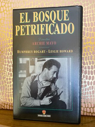 El Bosque Petrificado VHS (Español)