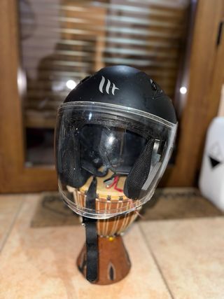 Casco Moto MT Helmets Negro