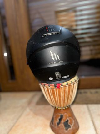 Casco Moto MT Helmets Negro