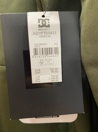 Sudadera DC Snowstar Verde