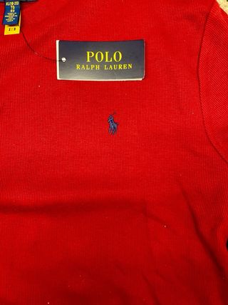 Jersey Polo Ralph Lauren Rojo Hombre