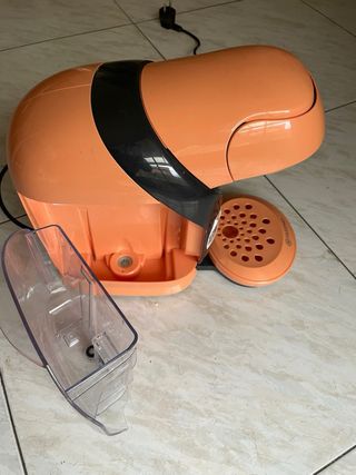 Cafetera Eléctrica Naranja - Como Nueva