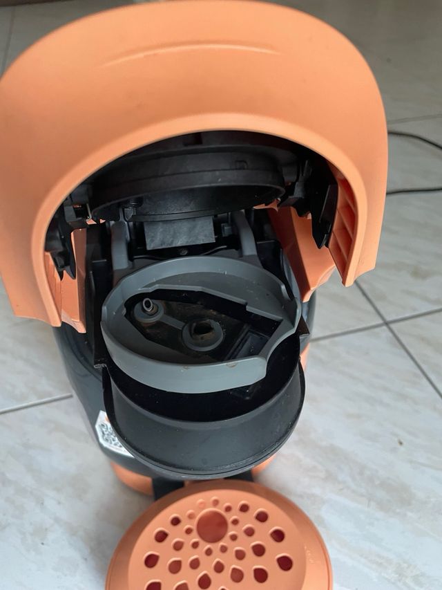 Cafetera Eléctrica Naranja - Como Nueva