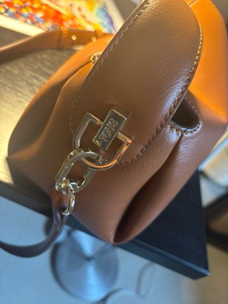 Bolso Tous Piel Marrón Bandolera