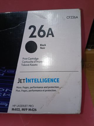 Cartucho Tóner HP 26A Negro CF226A