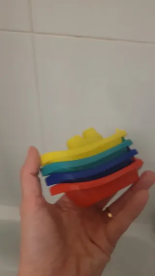 4 Barcos de Juguete para Baño