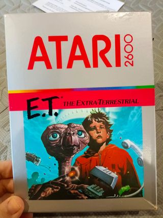 E.T. Atari 2600 CIB Completo Original