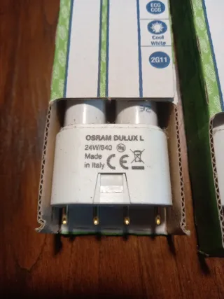 Lote 2 bombillas Osram DULUX L 24W