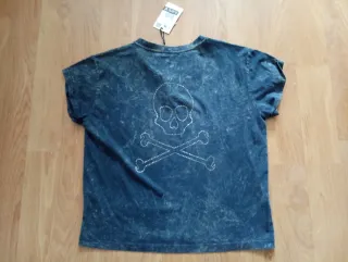 Camiseta Scalpers azul/gris Talla M