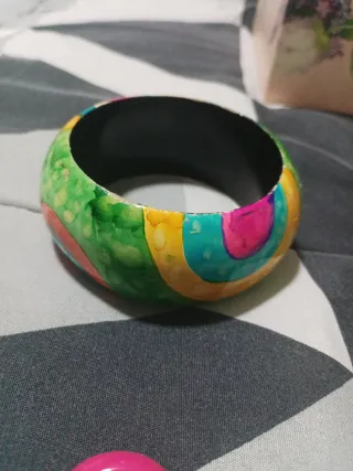 Anillo de plata con diseño de puntos