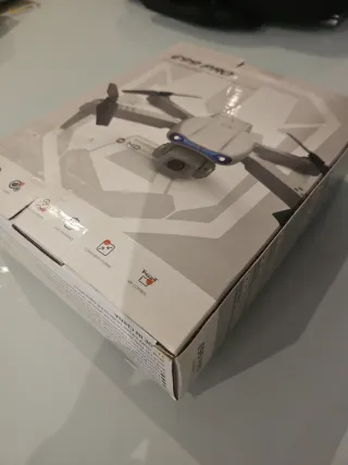 Dron E99 PRO Negro y Naranja