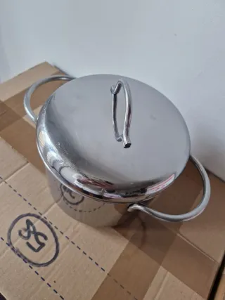 Pentola acciaio inox 16 cm
