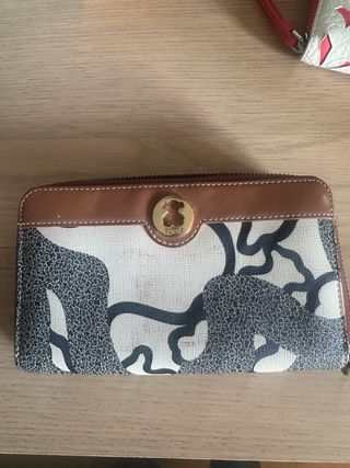 Cartera Tous Marrón y Multicolor
