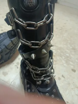 Botas New Rock Negras nuevas M-799-C10