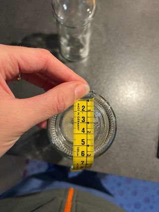 Set 2 oliere in vetro usate poco